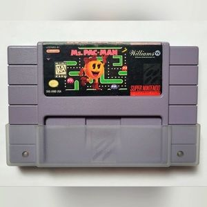 Super nintendo Ms. PAC-MAN
